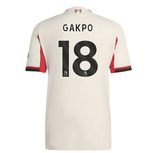 2025-2026 Liverpool Authentic Away Shirt (Gakpo 18)
