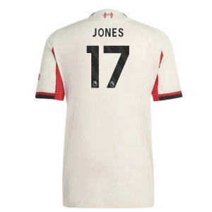 2025-2026 Liverpool Authentic Away Shirt (Jones 17)