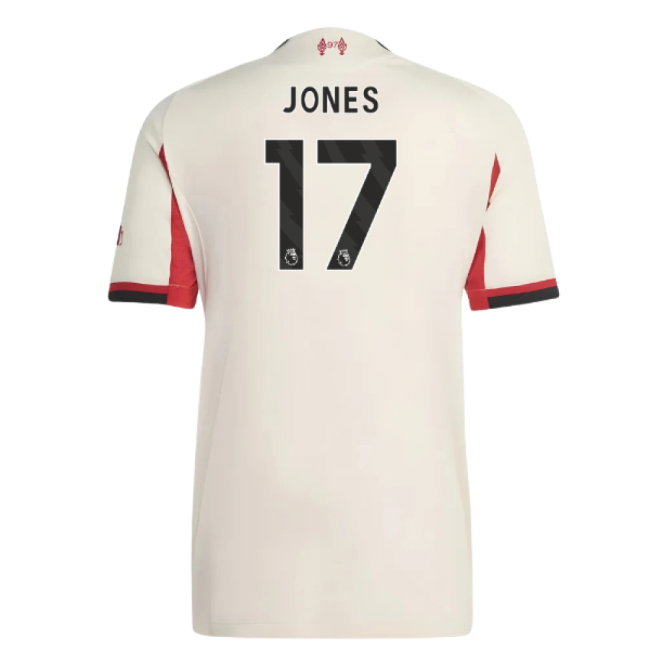 2025-2026 Liverpool Authentic Away Shirt (Jones 17)