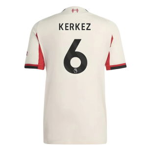2025-2026 Liverpool Authentic Away Shirt (Kerkez 6)