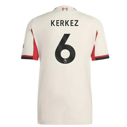 2025-2026 Liverpool Authentic Away Shirt (Kerkez 6)