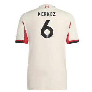2025-2026 Liverpool Authentic Away Shirt (Kerkez 6)