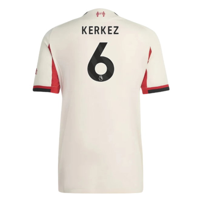 2025-2026 Liverpool Authentic Away Shirt (Kerkez 6)