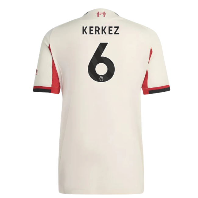 2025-2026 Liverpool Authentic Away Shirt (Kerkez 6)