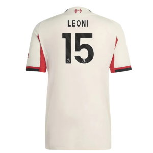 2025-2026 Liverpool Authentic Away Shirt (Leoni 15)