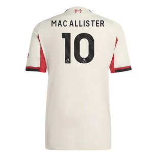 2025-2026 Liverpool Authentic Away Shirt (Mac Allister 10)
