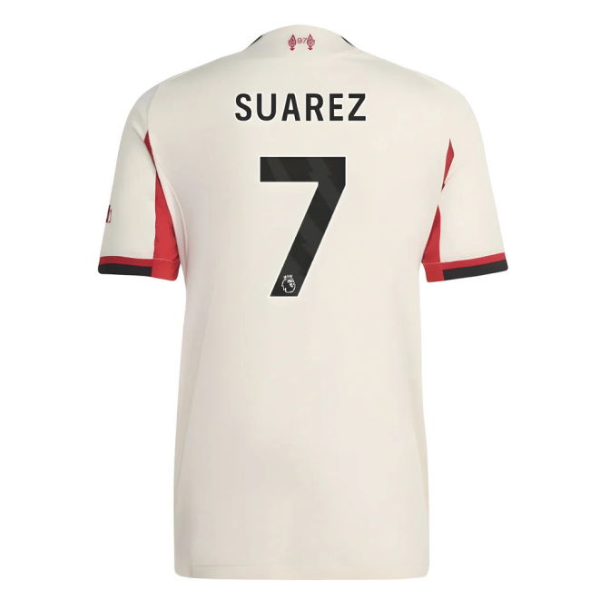 2025-2026 Liverpool Authentic Away Shirt (Suarez 7)