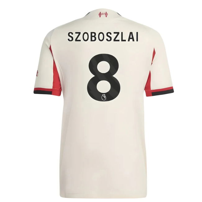 2025-2026 Liverpool Authentic Away Shirt (Szoboszlai 8)