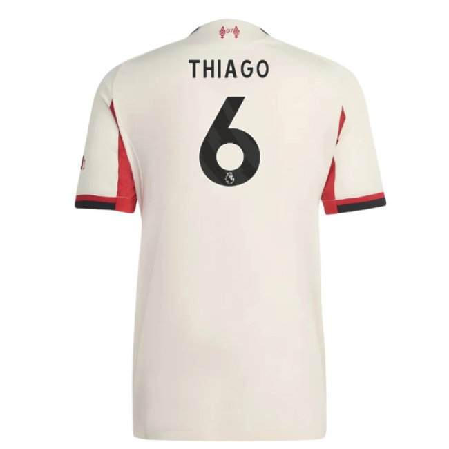 2025-2026 Liverpool Authentic Away Shirt (Thiago 6)