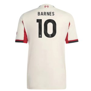 2025-2026 Liverpool Authentic Away Shirt (Womens) (Barnes 10)