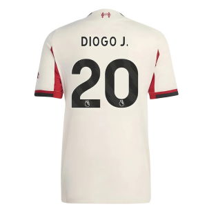 2025-2026 Liverpool Authentic Away Shirt (Womens) (Diogo J. 20)