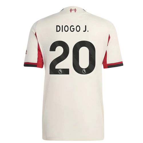 2025-2026 Liverpool Authentic Away Shirt (Womens) (Diogo J. 20)