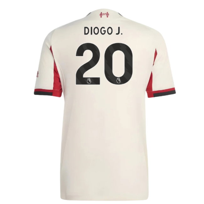 2025-2026 Liverpool Authentic Away Shirt (Womens) (Diogo J. 20)