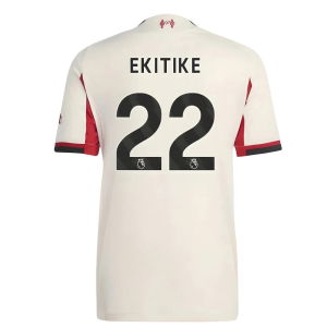 2025-2026 Liverpool Authentic Away Shirt (Womens) (Ekitike 22)