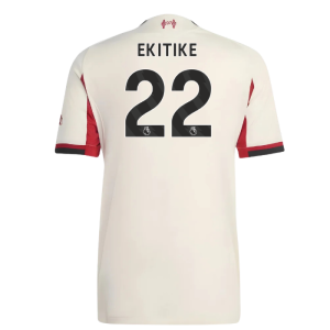 2025-2026 Liverpool Authentic Away Shirt (Womens) (Ekitike 22)