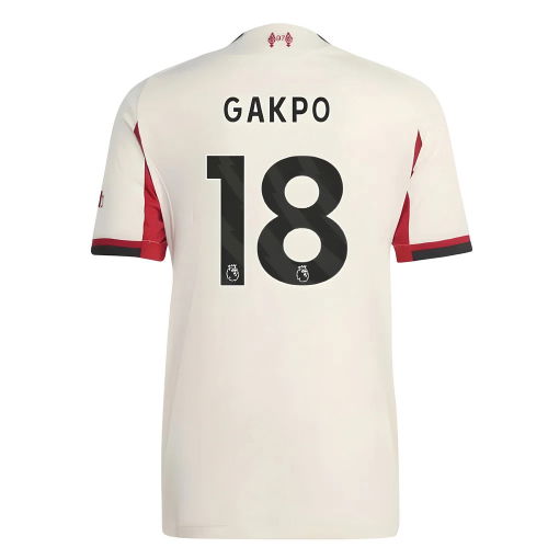 2025-2026 Liverpool Authentic Away Shirt (Womens) (Gakpo 18)