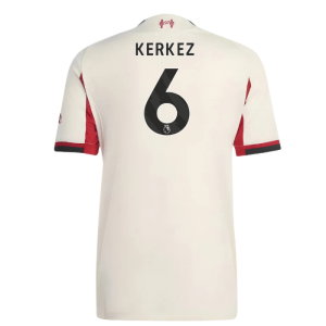 2025-2026 Liverpool Authentic Away Shirt (Womens) (Kerkez 6)