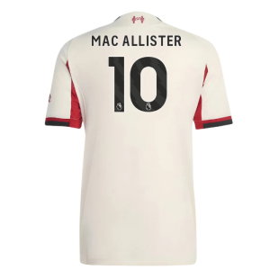 2025-2026 Liverpool Authentic Away Shirt (Womens) (Mac Allister 10)