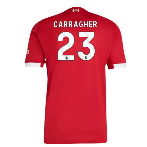 2025-2026 Liverpool Authentic Home Shirt (Carragher 23)