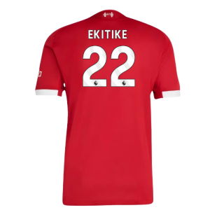 2025-2026 Liverpool Authentic Home Shirt (Ekitike 22)