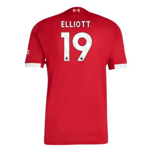 2025-2026 Liverpool Authentic Home Shirt (Elliott 19)