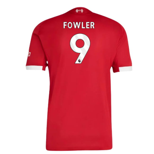 2025-2026 Liverpool Authentic Home Shirt (Fowler 9)