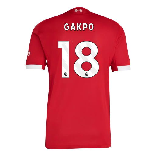 2025-2026 Liverpool Authentic Home Shirt (Gakpo 18)