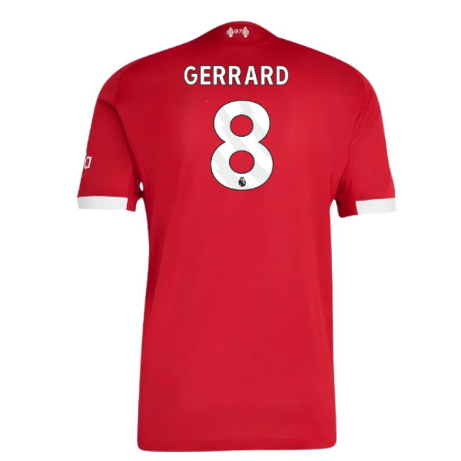 2025-2026 Liverpool Authentic Home Shirt (Gerrard 8)