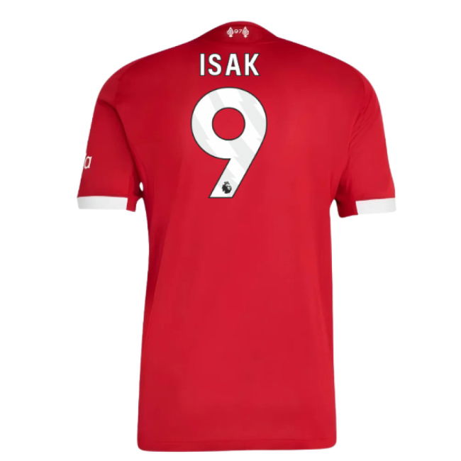 2025-2026 Liverpool Authentic Home Shirt (Isak 9)
