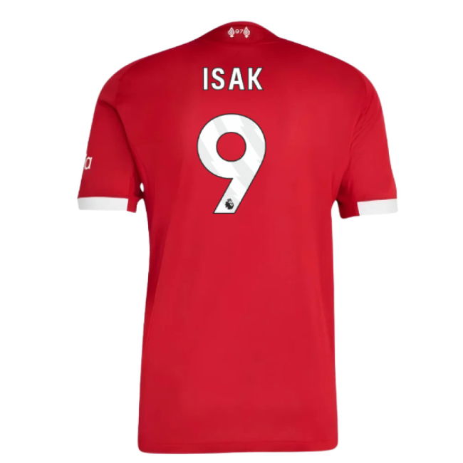 2025-2026 Liverpool Authentic Home Shirt (Isak 9)