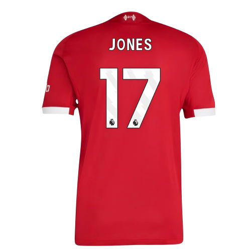 2025-2026 Liverpool Authentic Home Shirt (Jones 17)