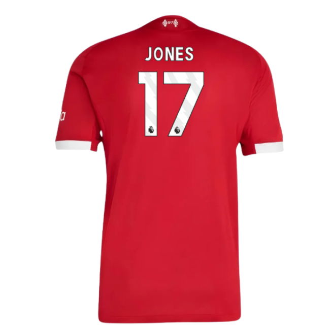 2025-2026 Liverpool Authentic Home Shirt (Jones 17)