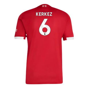 2025-2026 Liverpool Authentic Home Shirt (Kerkez 6)