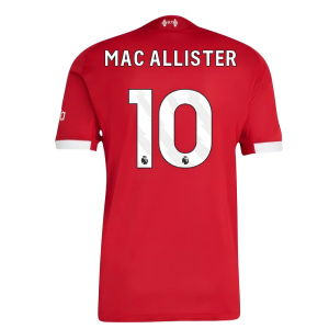 2025-2026 Liverpool Authentic Home Shirt (Mac Allister 10)