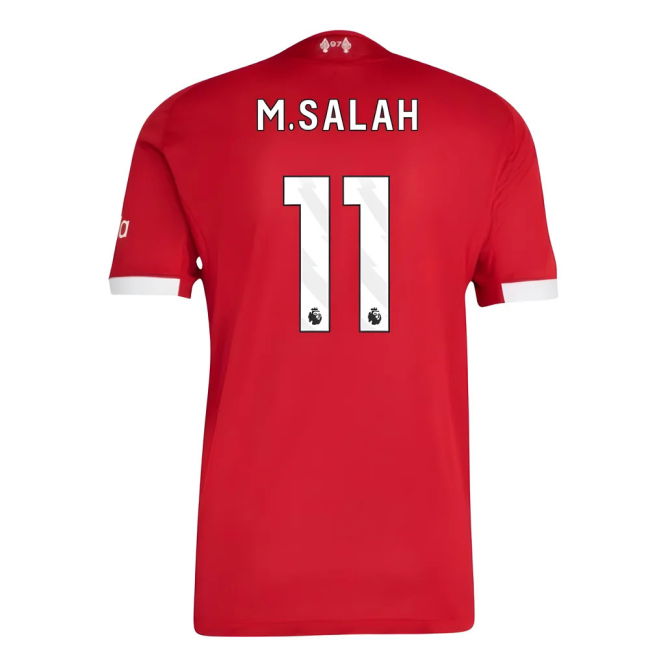 2025-2026 Liverpool Authentic Home Shirt (M.Salah 11)