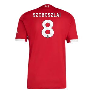2025-2026 Liverpool Authentic Home Shirt (Szoboszlai 8)