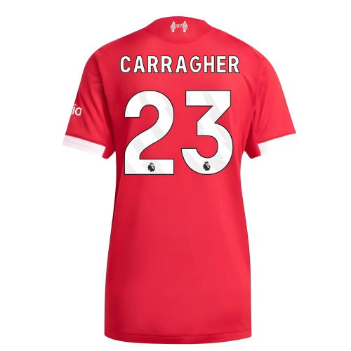 2025-2026 Liverpool Authentic Home Shirt (Womens) (Carragher 23)