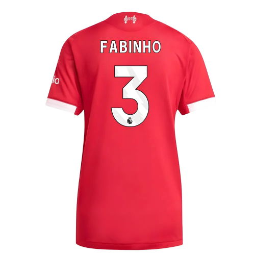 2025-2026 Liverpool Authentic Home Shirt (Womens) (Fabinho 3)