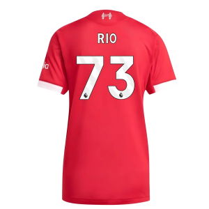 2025-2026 Liverpool Authentic Home Shirt (Womens) (Rio 73)