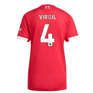 2025-2026 Liverpool Authentic Home Shirt (Womens) (Virgil 4)
