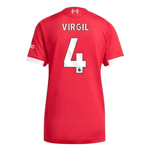 2025-2026 Liverpool Authentic Home Shirt (Womens) (Virgil 4)
