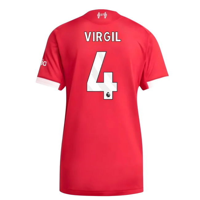 2025-2026 Liverpool Authentic Home Shirt (Womens) (Virgil 4)