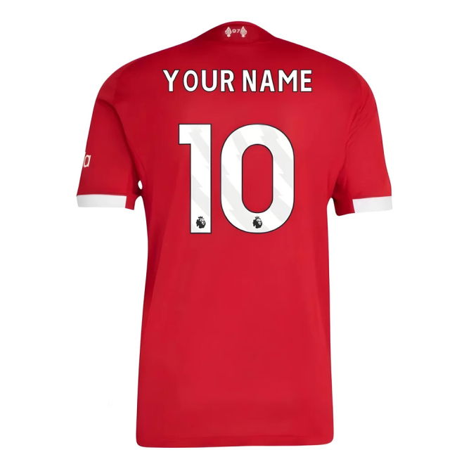 2025-2026 Liverpool Authentic Home Shirt (Your Name)