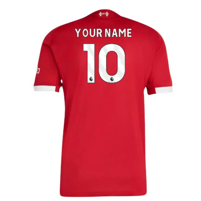 2025-2026 Liverpool Authentic Home Shirt (Your Name)