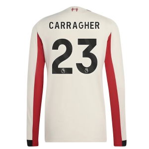 2025-2026 Liverpool Authentic Long Sleeve Away Shirt (Carragher 23)
