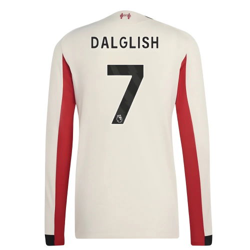 2025-2026 Liverpool Authentic Long Sleeve Away Shirt (Dalglish 7)