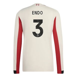2025-2026 Liverpool Authentic Long Sleeve Away Shirt (Endo 3)