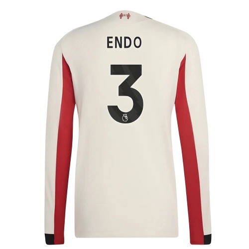 2025-2026 Liverpool Authentic Long Sleeve Away Shirt (Endo 3)