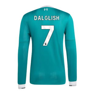 2025-2026 Liverpool Authentic Long Sleeve Third Shirt (Dalglish 7)