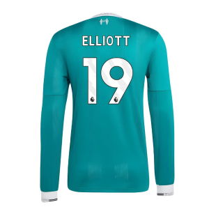 2025-2026 Liverpool Authentic Long Sleeve Third Shirt (Elliott 19)